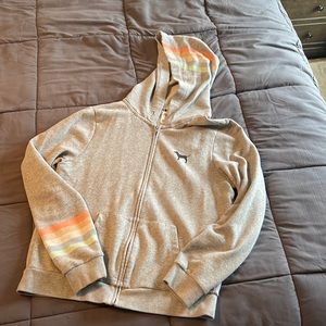 Victoria secrets rainbow hoodie